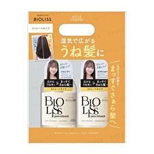 Kose Bioliss Pure Retouch Silky Straight Shampoo & Conditioner Set - 480ml x 2
