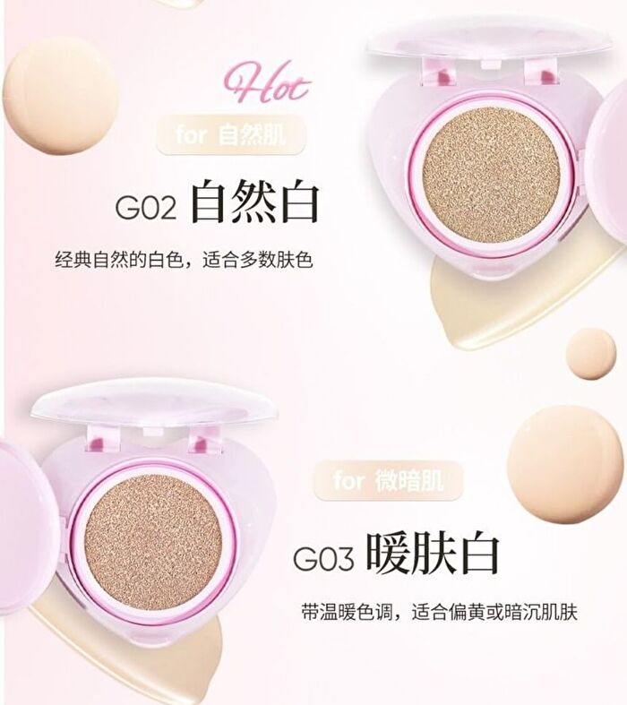 Gogo Tales Essence Air Cushion Cream - 3 Colors - #G03 - 10g*2