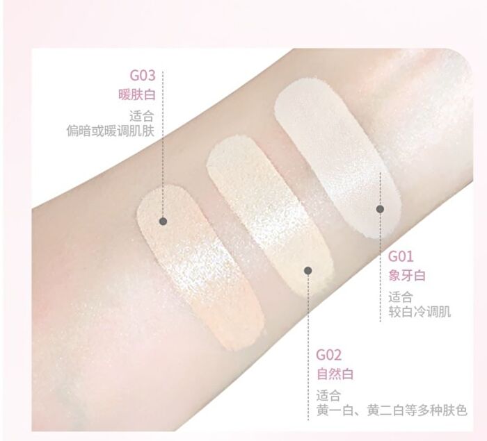 Gogo Tales Essence Air Cushion Cream - 3 Colors - #G03 - 10g*2