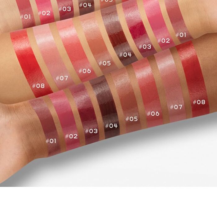 Mirror Water Gloss Lipstick - 8 Colors - 01# - 3.5g