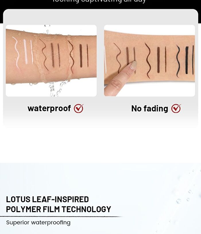 Waterproof Gel Eyeliner - 4 Colors - 01# Black - 0.1g