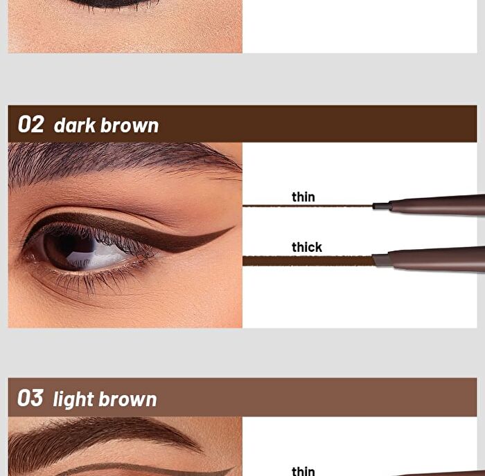 Waterproof Gel Eyeliner - 4 Colors - 01# Black - 0.1g