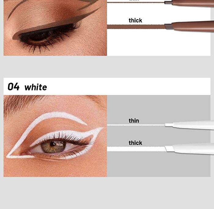 Waterproof Gel Eyeliner - 4 Colors - 01# Black - 0.1g