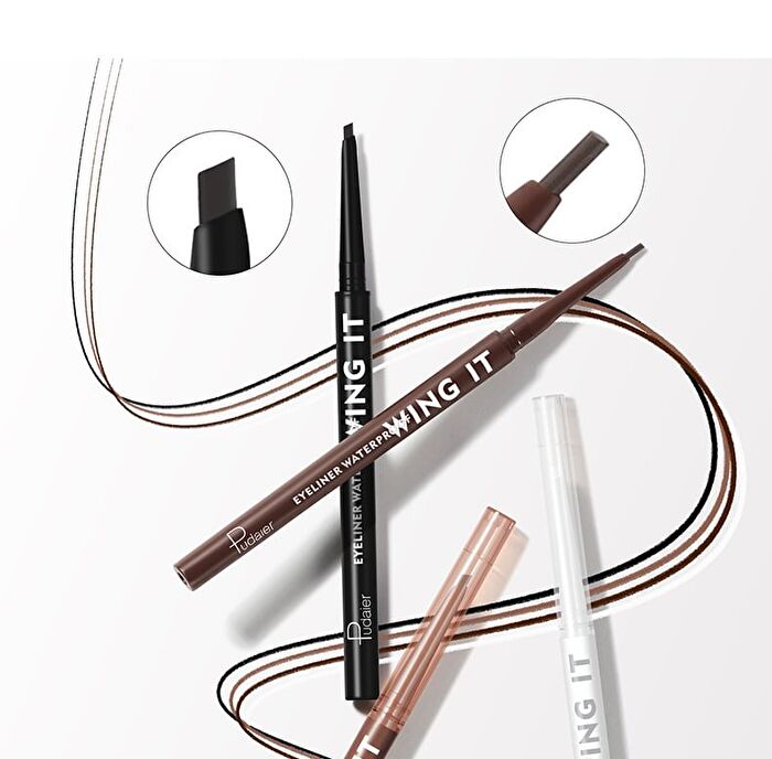 Waterproof Gel Eyeliner - 4 Colors - 01# Black - 0.1g