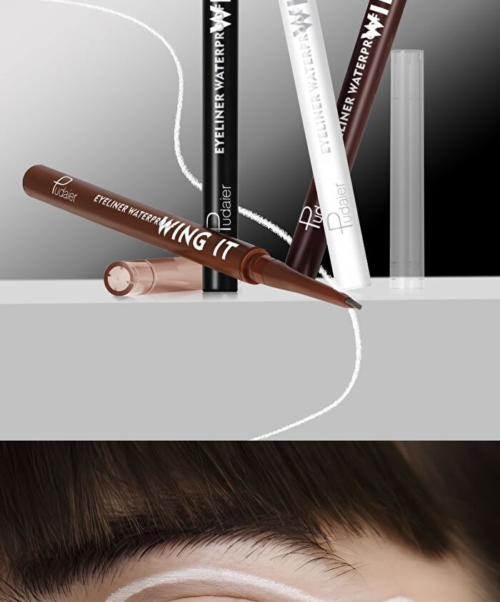 Waterproof Gel Eyeliner - 4 Colors - 01# Black - 0.1g