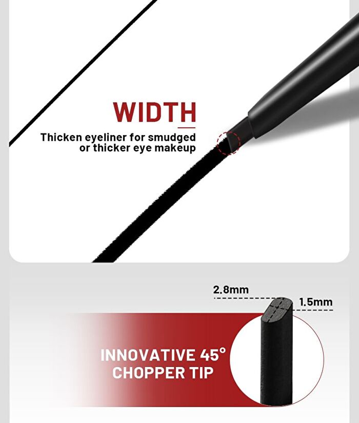 Waterproof Gel Eyeliner - 4 Colors - 01# Black - 0.1g