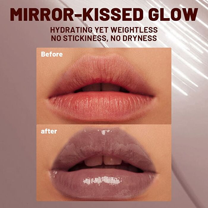 Mirror Glow Lip & Cheek Liquid Lipstick - 5 Colors - 02# Moonchime - 3g