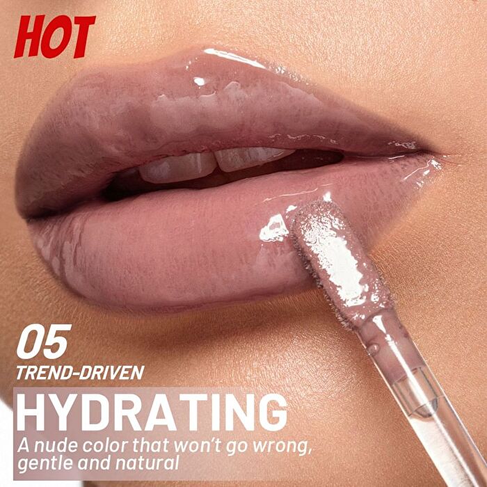 Mirror Glow Lip & Cheek Liquid Lipstick - 5 Colors - 02# Moonchime - 3g