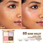 Pearlescent 4-Color Contouring Palette - 4 Types - 01# Morning Tea - 17g