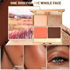 Pearlescent 4-Color Contouring Palette - 4 Types - 01# Morning Tea - 17g