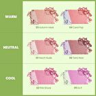 2 In 1 Highlighter Blush Palette- 6 Colors - 05# As If - 12g