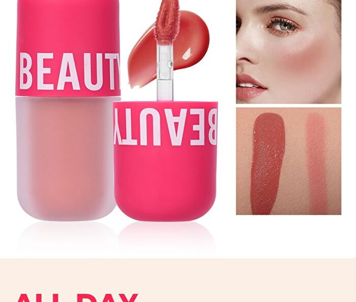 Beauty Glazed Waterproof Weightless Liquid Blush - 5 Colors - 101# Happy - 4g