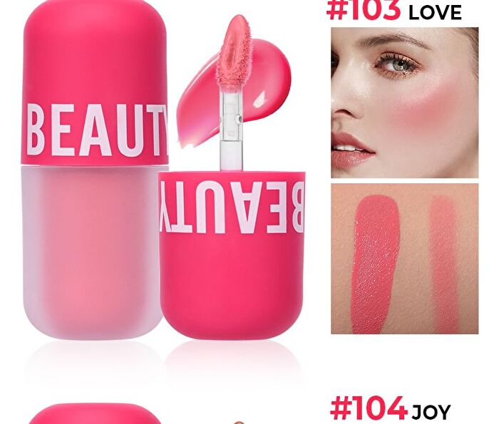 Beauty Glazed Waterproof Weightless Liquid Blush - 5 Colors - 105# Hope - 4g