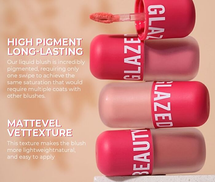 Beauty Glazed Waterproof Weightless Liquid Blush - 5 Colors - 105# Hope - 4g