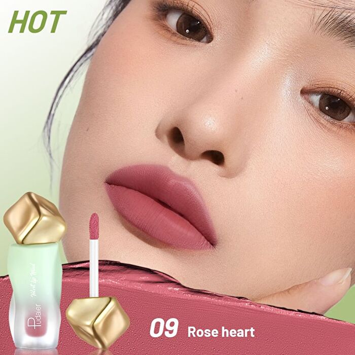 Aqua Touch Lip Mud- 12 Colors - 01# Zero Step - 2.7g