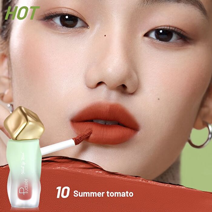 Aqua Touch Lip Mud- 12 Colors - 01# Zero Step - 2.7g