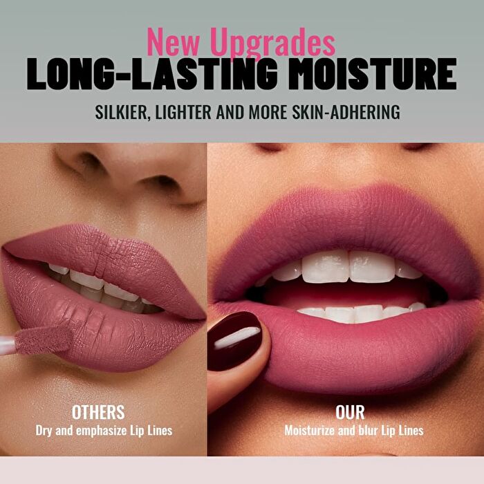 Blackie Kitty Matte Lip Mud - 10 Colors - 01# Nude Whisper - 3.5g