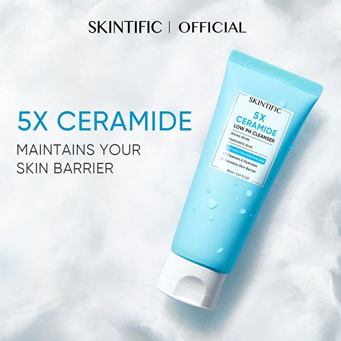 5X Ceramide Low pH Cleanser - 80ml