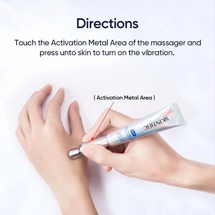 Skintific 360° Crystal Massager Lifting Eye Cream - 20g