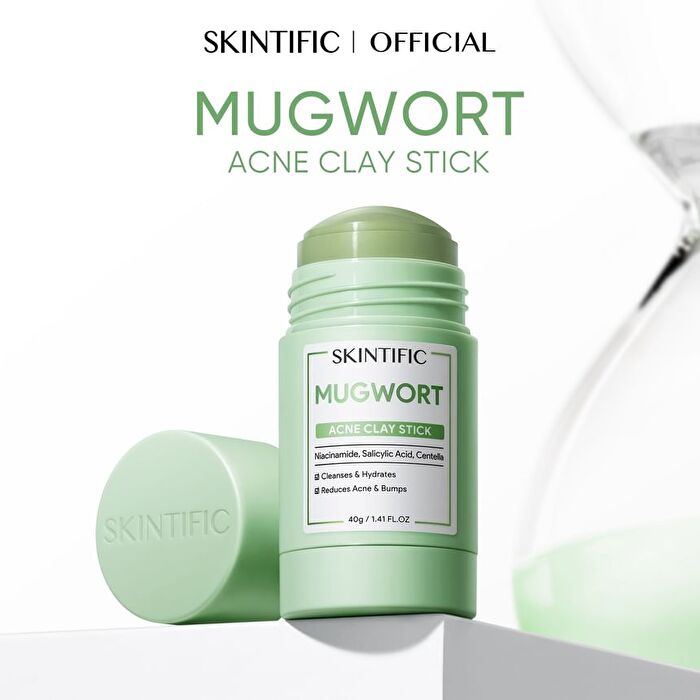 Skintific Mugwort Acne Clay Stick - 40g