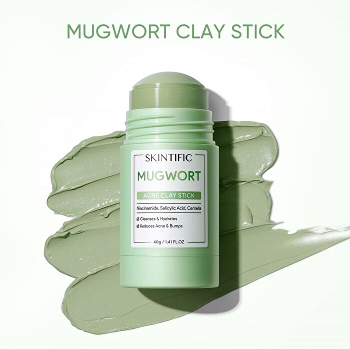 Skintific Mugwort Acne Clay Stick - 40g