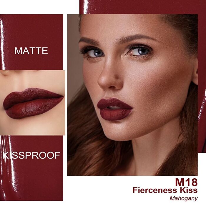 Kissproof Liquid Matte / Shimmer Lip Gloss - 31 Colors - #M06 Sunset Kiss - 4.5ml