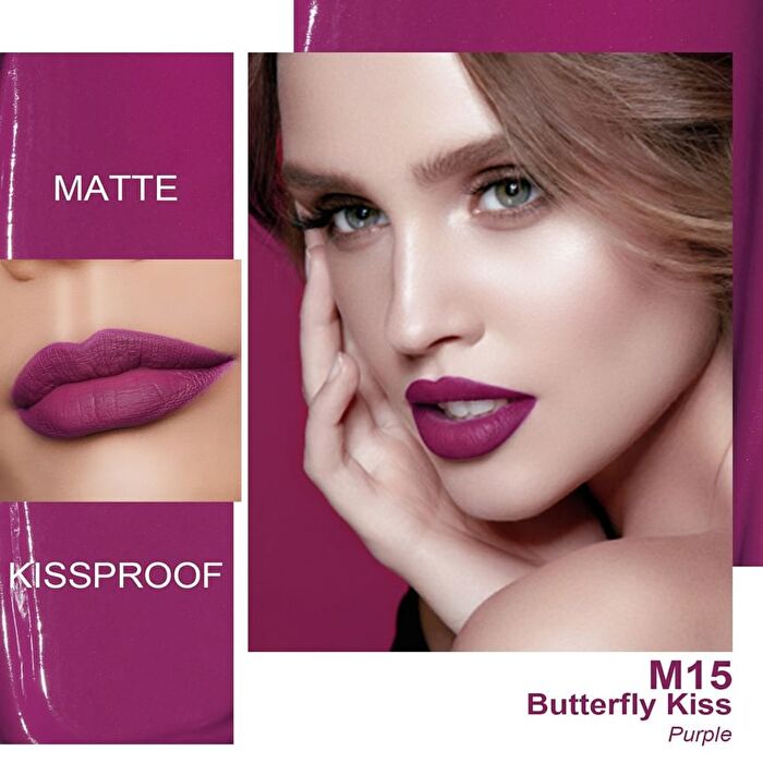 Kissproof Liquid Matte / Shimmer Lip Gloss - 31 Colors - #M26 Soft Kiss - 4.5ml