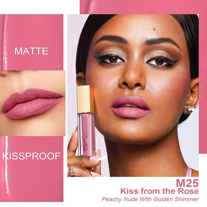 Kissproof Liquid Matte / Shimmer Lip Gloss - 31 Colors - #M26 Soft Kiss - 4.5ml