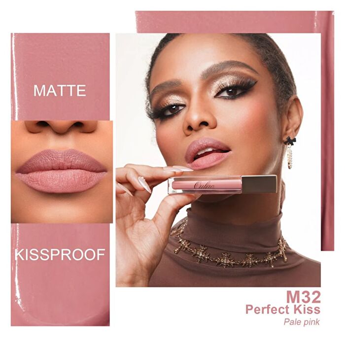 Kissproof Liquid Matte / Shimmer Lip Gloss - 31 Colors - #M30 Blooming Kiss - 4.5ml
