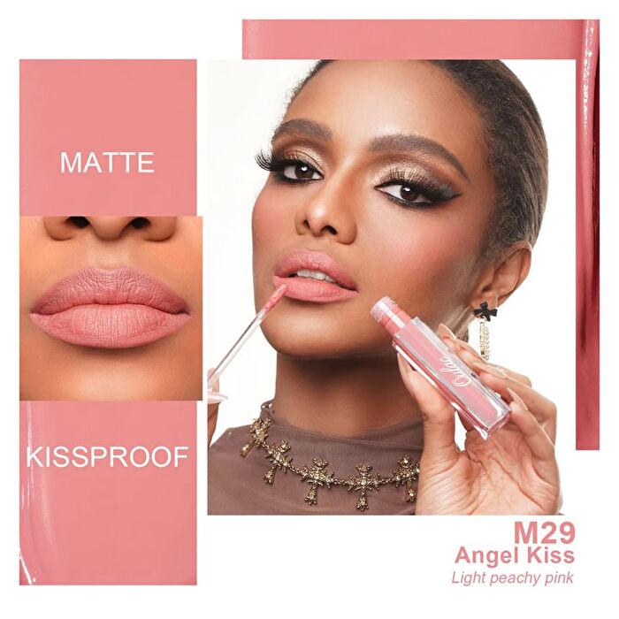 Kissproof Liquid Matte / Shimmer Lip Gloss - 31 Colors - #MS08 Kiss of Life - 4.5ml