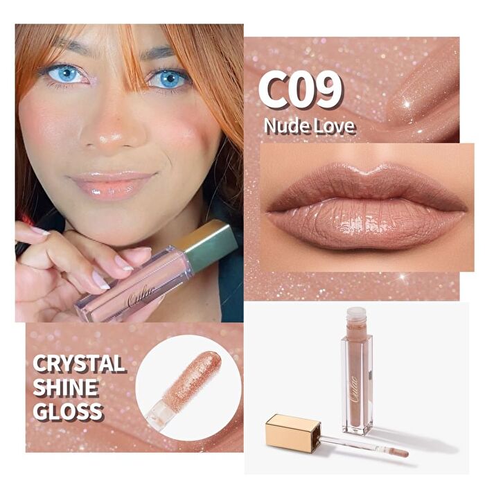 Crystal Shine Lip Gloss - 5 Colors - #C03 One Lucky Girl - 4.5ml