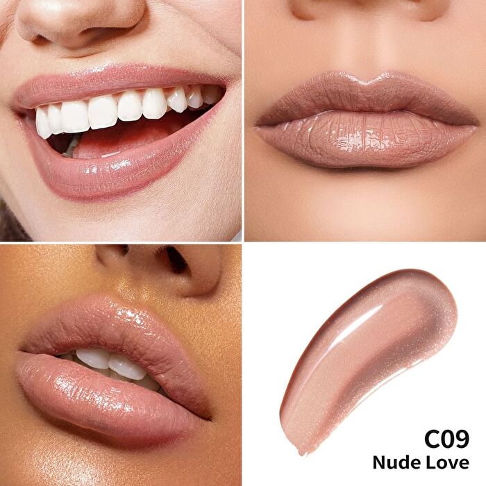 Crystal Shine Lip Gloss - 5 Colors - #C09 Nude Love - 4.5ml