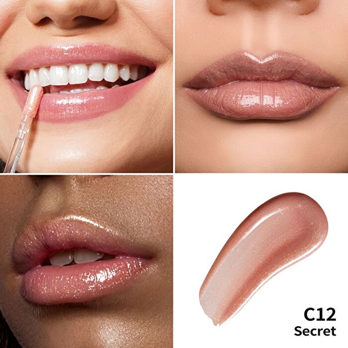 Crystal Shine Lip Gloss - 5 Colors - #C09 Nude Love - 4.5ml