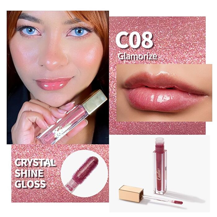 Crystal Shine Lip Gloss - 5 Colors - #C12 Secret - 4.5ml