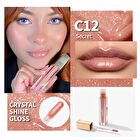 Crystal Shine Lip Gloss - 5 Colors - #C12 Secret - 4.5ml