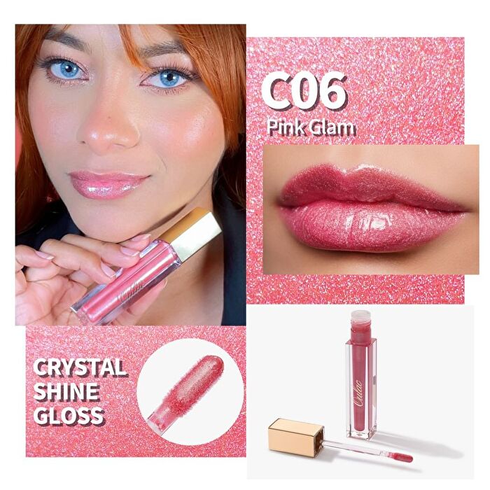 Crystal Shine Lip Gloss - 5 Colors - #C12 Secret - 4.5ml