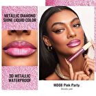 Metallic Diamond Shine Liquid Lip Gloss - 8 Colors - #MD03 Ravishing - 4.5ml