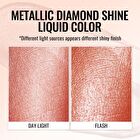 Metallic Diamond Shine Liquid Lip Gloss - 8 Colors - #MD04 Teasing - 4.5ml