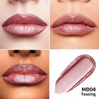 Metallic Diamond Shine Liquid Lip Gloss - 8 Colors - #MD04 Teasing - 4.5ml