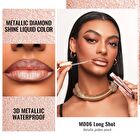 Metallic Diamond Shine Liquid Lip Gloss - 8 Colors - #MD07 She\'s A Lover - 4.5ml