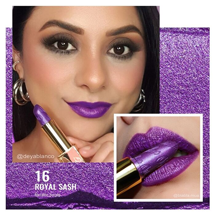 Metallic Shine Lipstick - 39 Colors - #01 Cosmopolis - 4.3g