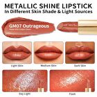 Metallic Shine Lipstick - 39 Colors - #01 Cosmopolis - 4.3g