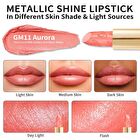 Metallic Shine Lipstick - 39 Colors - #02 Dangerous - 4.3g