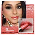 Metallic Shine Lipstick - 39 Colors - #02 Dangerous - 4.3g