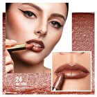 Metallic Shine Lipstick - 39 Colors - #02 Dangerous - 4.3g