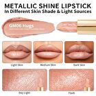 Metallic Shine Lipstick - 39 Colors - #02 Dangerous - 4.3g