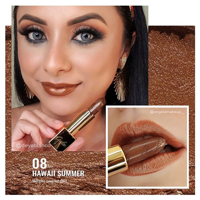 Metallic Shine Lipstick - 39 Colors - #04 Sugar Plum - 4.3g
