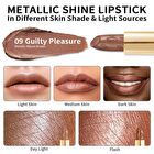 Metallic Shine Lipstick - 39 Colors - #04 Sugar Plum - 4.3g