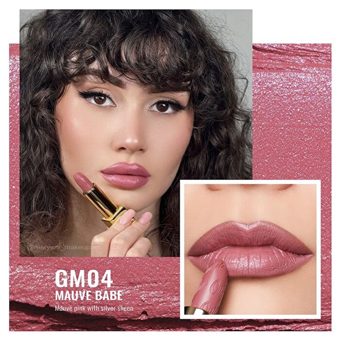 Metallic Shine Lipstick - 39 Colors - #04 Sugar Plum - 4.3g