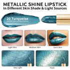 Metallic Shine Lipstick - 39 Colors - #05 Be Happy - 4.3g